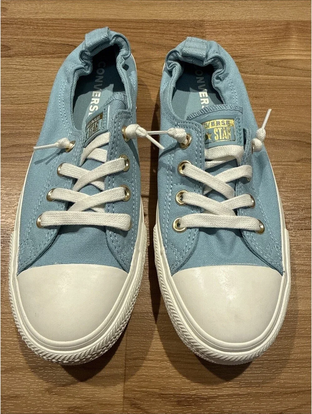 Converse Chuck Taylor All Star Shoreline Slip-On Women's Sneakers Blue Size 10